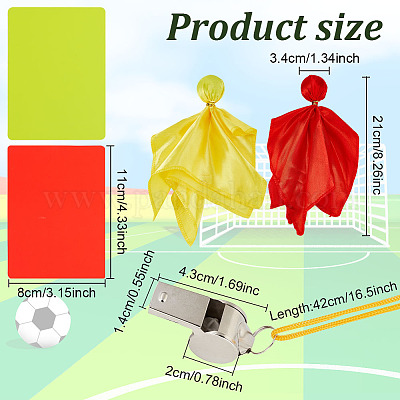 Комплект футбольного судьи AJEW-GO0001-97-1