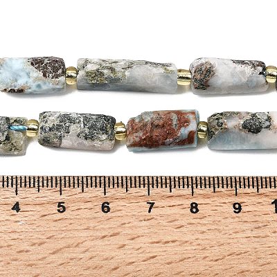 Природные ларимар бисер нитей G-D353-A03-1