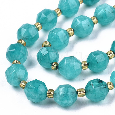 Бусы из натурального доломита&nbsp;G-T131-85A-15-1