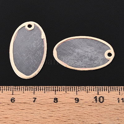 Подвески из натуральных ракушек Capiz SSHEL-T017-24-1