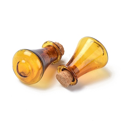 Стеклянные пробковые бутылки AJEW-O032-01C-1