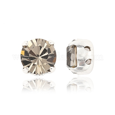 Preciosa® maxima crystal в пришивной чашке X-PRC-SS34-40010-S-1