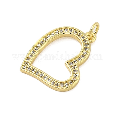 Стойки обшивки латунь микро проложить Циркон подвеску KK-Z074-50G-1