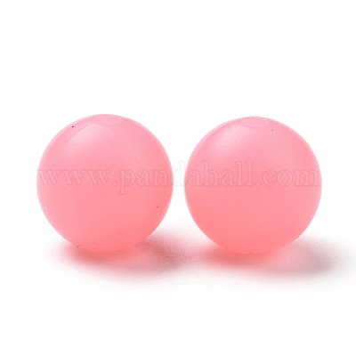 Светящиеся силиконовые бусины&nbsp;SIL-A003-01B-1