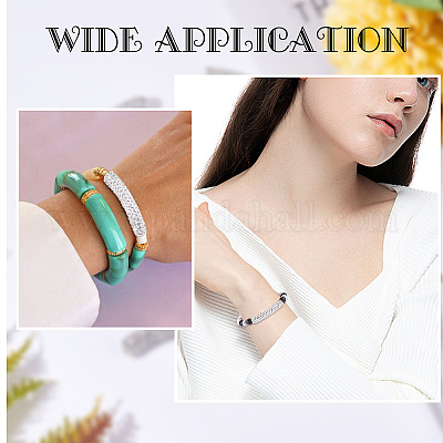 10 шт. латунные бусины со стразами Ближнего Востока RB-SC0001-08-1