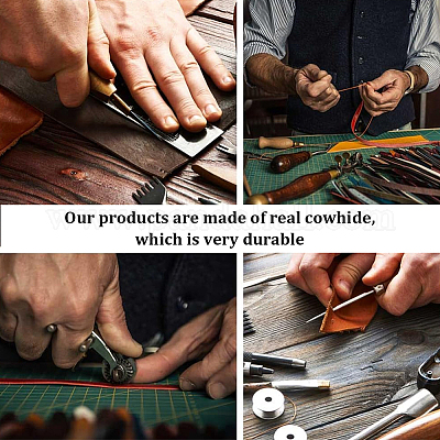 Прямоугольные кожаные кошельки для кредитных карт для женщин и мужчин AJEW-WH20001-31A-1