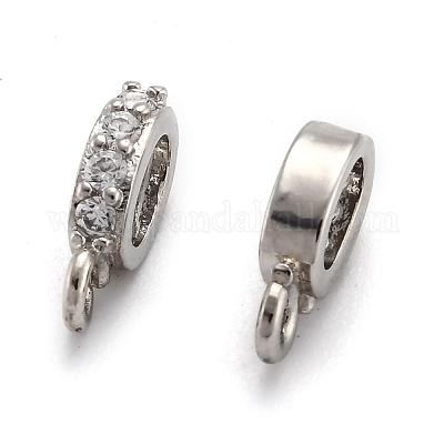 Латунные поручни из кубического циркония с микропаве ZIRC-H119-11P-1