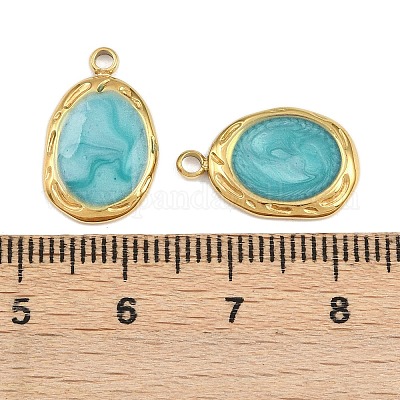 Подвески из нержавеющей стали 304 с эмалью STAS-Z166-20C-01-1