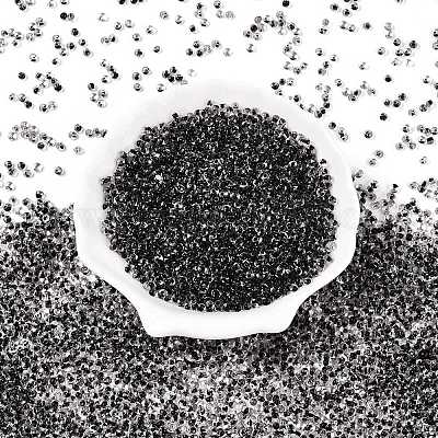 8/0 внутренний цвет прозрачный стеклянный бисер SEED-T007-06A-1