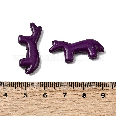 Синтетические бирюзовые бусины&nbsp;G-B158-01A-1