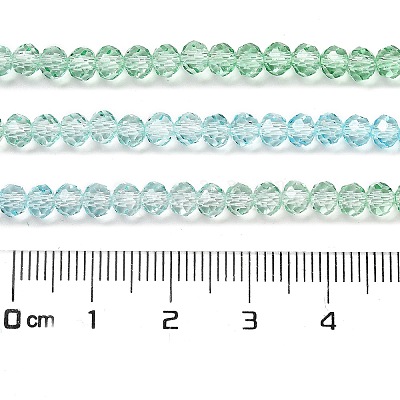 Прозрачные окрашенные стеклянные бусины DGLA-A034-T3mm-A16-1