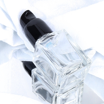 Стеклянные пустые бутылки с пресс-насосом PW-WG54720-01-1