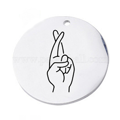 Подвески из нержавеющей стали 304 FIND-CJC0003-06E-1