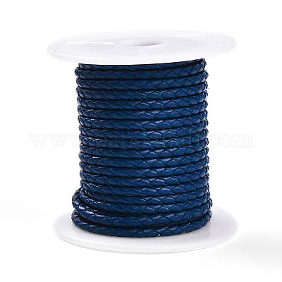 Плетеный шнур коровья кожа NWIR-N005-01E-4mm-1
