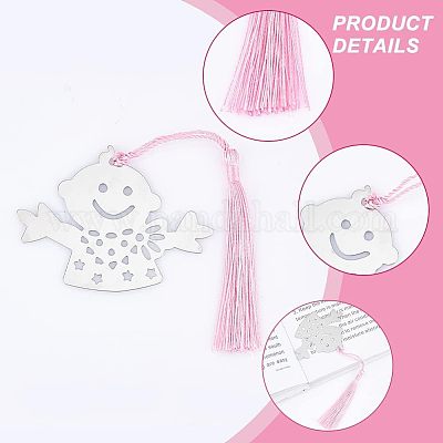 20 шт. 4-х стилевые закладки из нержавеющей стали OFST-CA0001-02B-1