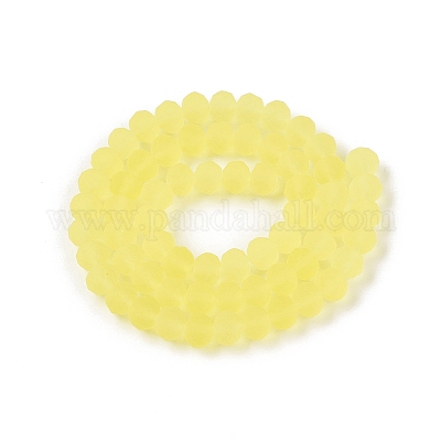 Прозрачные стеклянные бусины EGLA-A044-T8mm-MD29-1