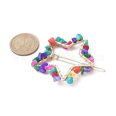 Полая заколка для волос из сплава PHAR-JH00091-01-1