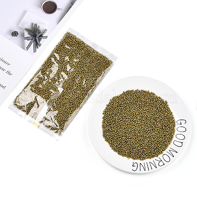 8/0 стеклянная краска для выпечки круглых бусин&nbsp;SEED-S036-01B-06-1