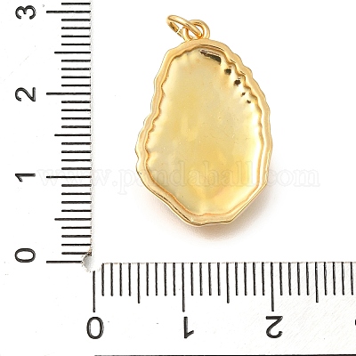 Латунные подвески KK-U040-01G-01-1