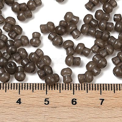 Стеклянные бусины прозрачных цветов SEED-R001-01C-1