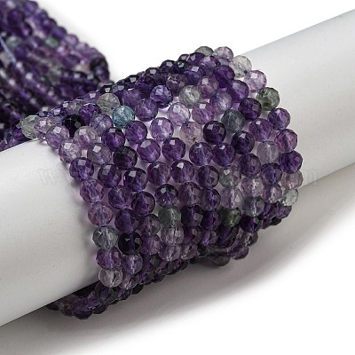 Природного флюорита бисер нитей G-K315-B01-01-1