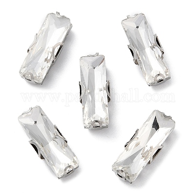 Прямоугольник пришиваем стразами RGLA-L028-01E-01-1