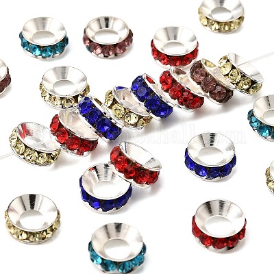 Латунные бусины разделители для поставки стразов RB-A020-10mm-S-1