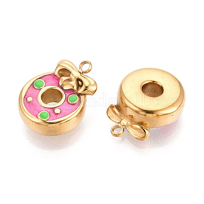 Подвески из нержавеющей стали 304 с эмалью STAS-T068-10A-1