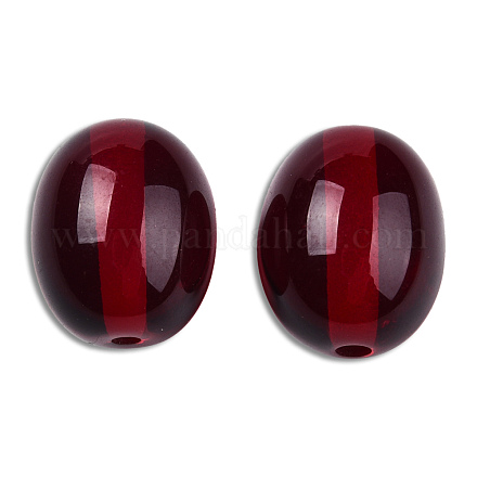 Resin Imitation Amber Beads RESI-N034-13-D01-1