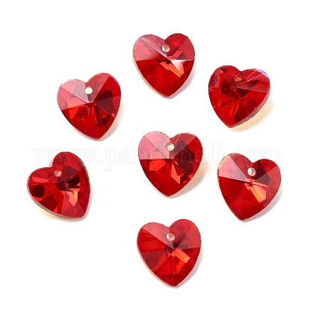 Граненый стеклянный шарм RGLA-L026-B19-1