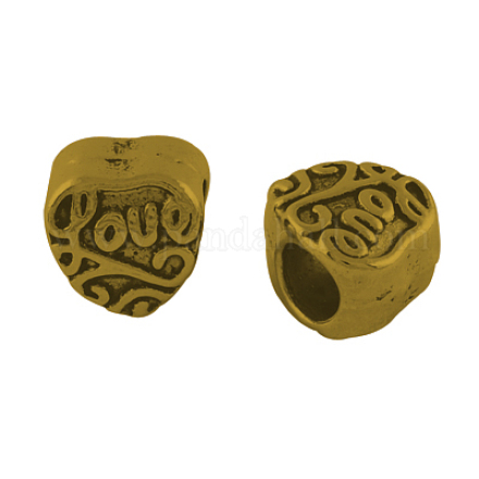 Perline europeo di stile tibetano X-MPDL-11644-AG-NR-1