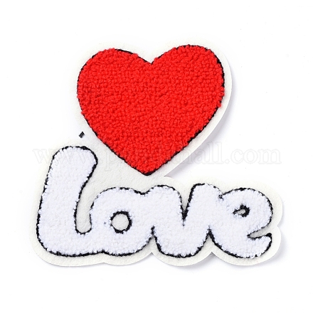 Valentine's Day Computerized Embroidery Cloth Sew On Patches DIY-D031-G02-1