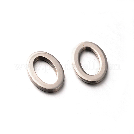 304 Stainless Steel Oval Linking Rings STAS-E088-29-1