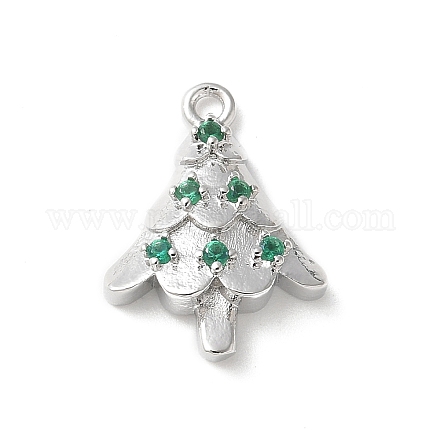 Латунные микро проложить кубического циркония подвески KK-P290-47A-P-1