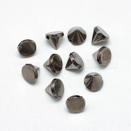 Abs rivet en plastique perles GACR-Q054-10mm-B-1