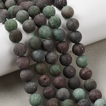 Естественный зеленый опал бисер нитей G-H045-A03-6MM-01-1