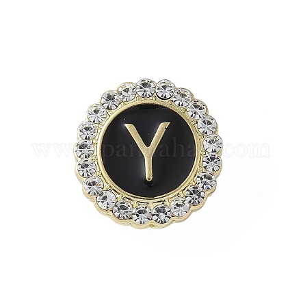 Эмалированные булавки с буквами JEWB-S042-03Y-G-1