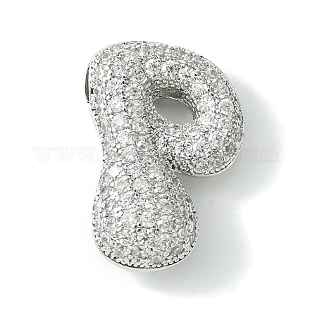 Стойки обшивки латунь кубического циркония подвески KK-S378-02P-P-1