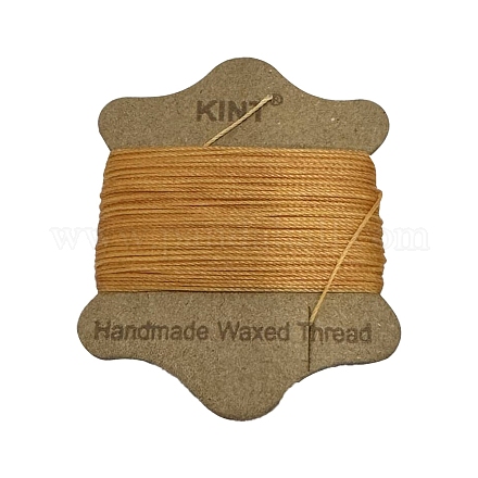 Вощеный нейлоновый шнур YC-E005-0.65mm-25-1