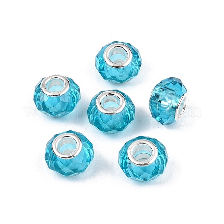 Прозрачное стекло европейские шарики GPDL-N004-D14mm-B09-1