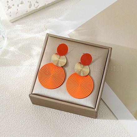 3-круглые серьги-гвоздики из сплава FS-WG460DD-01-1