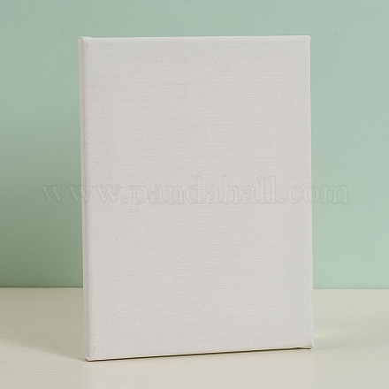 Madera de lino en blanco imprimada enmarcada DIY-G019-07A-1