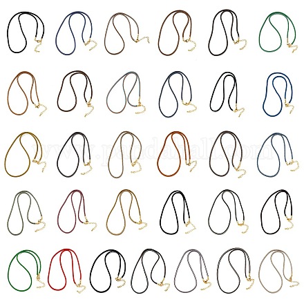 Изготовление ожерелья из плетеного нейлонового шнура толщиной 2.5 мм FIND-G095-01G-1