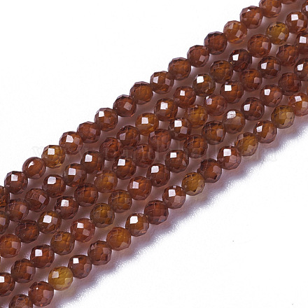 Cubic Zirconia Beads Strands G-F596-48H-3mm-1