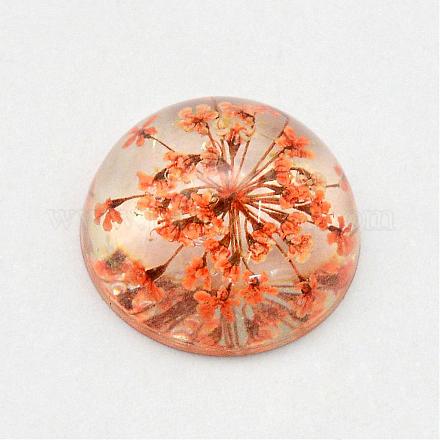 Resin Cabochons RESI-S320-18mm-07-1