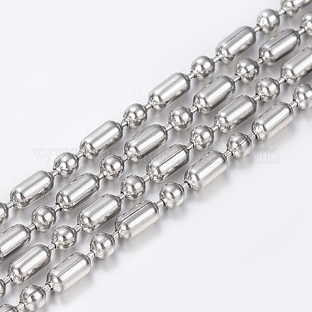 304 Stainless Steel Ball Chains CHS-H013-01-2.3MM-1