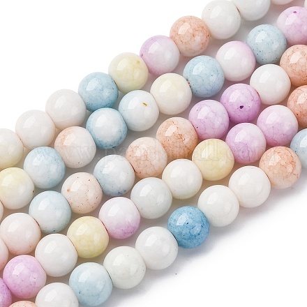 Непрозрачное стекло бисер нитей GLAA-T031-01O-06-1