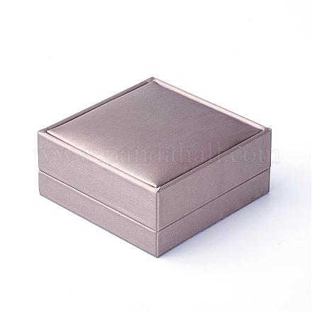 Pu braccialetto di cuoio / braccialetto scatole OBOX-G010-01B-1
