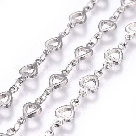 3.28 Feet 304 Stainless Steel Link Chains X-STAS-P219-08-1