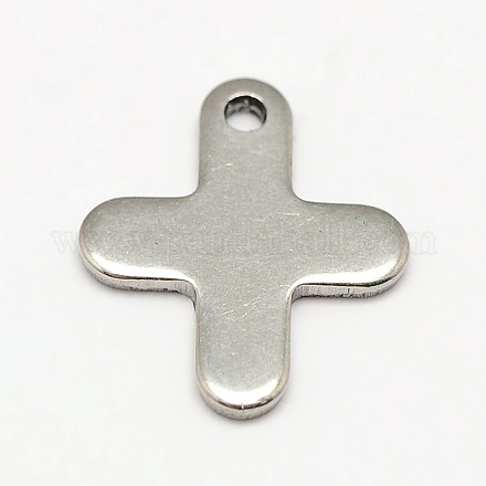 Stainless Steel Cross Charms STAS-M037-11-1